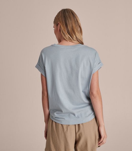 Preview Roll Cuff Supima T-Shirt