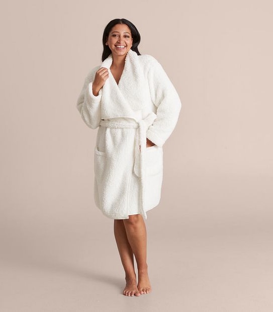 Extended Sizing Sherpa Sleep Dressing Gown