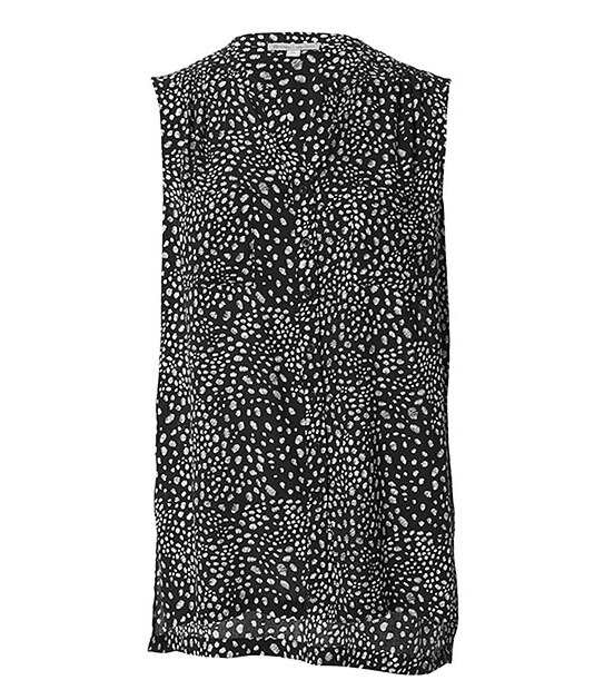 Sleeveless Shirt - Mono Print