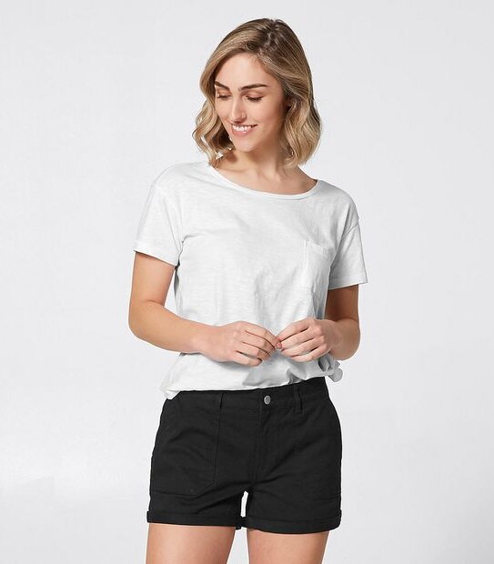 Twill Shorts - Black