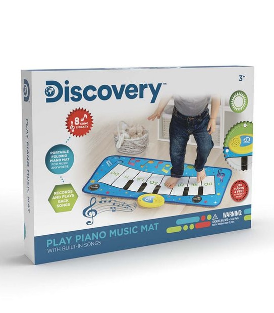 Discovery - Play Piano Music Mat - with Built in Songs