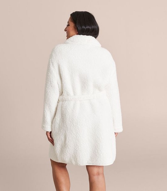 Extended Sizing Sherpa Sleep Dressing Gown