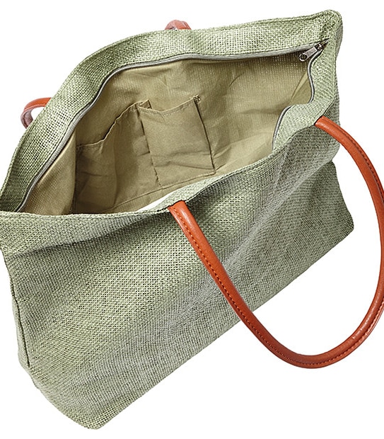 Paper Straw Beach Bag