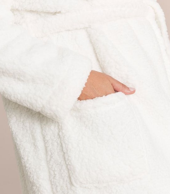 Extended Sizing Sherpa Sleep Dressing Gown