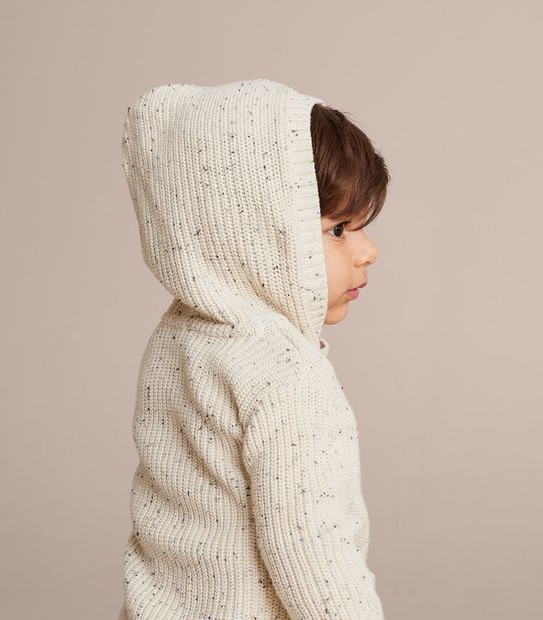 Baby Knit Hooded Cardigan