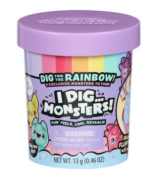 I Dig… Monsters Surprise Mini Ice-Cream Tub Assorted