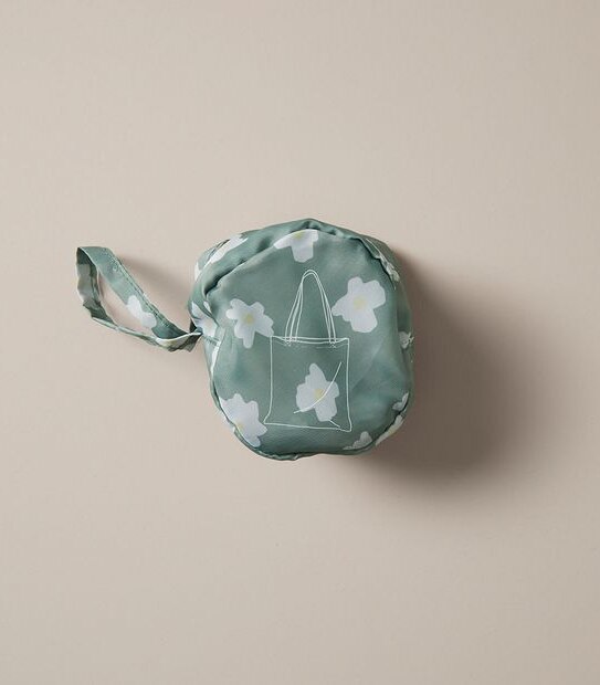 Fold Up Shopper Tote Bag