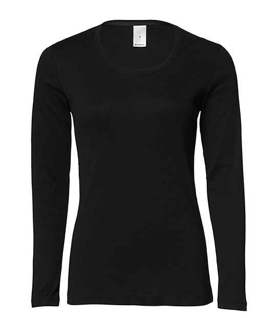 essentials Long Sleeve Rib T-Shirt