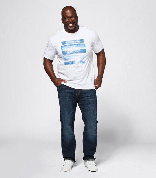 Mr Big Blue Print T-Shirt