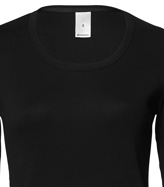 essentials Long Sleeve Rib T-Shirt
