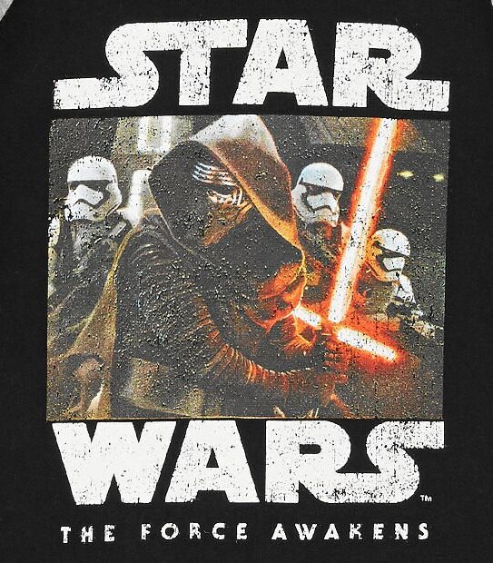 Star Wars Raglan Pull Over Hoodie 3 of 3