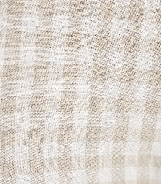 Linen Blend 7/8 Pant and Shirt Sleep Pyjama Set