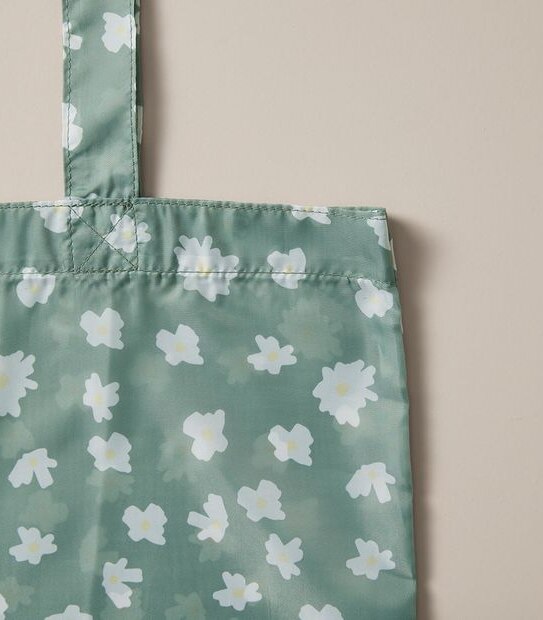 Fold Up Shopper Tote Bag
