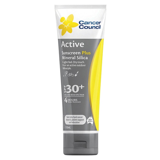 Cancer Council SPF 50 Active Sunscreen 110ml