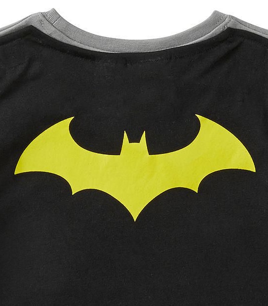 Batman Short Sleeve Costume T-Shirt With Cape