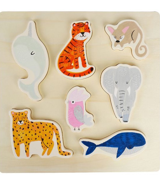 Young Ones Wooden 3D Puzzle Assorted