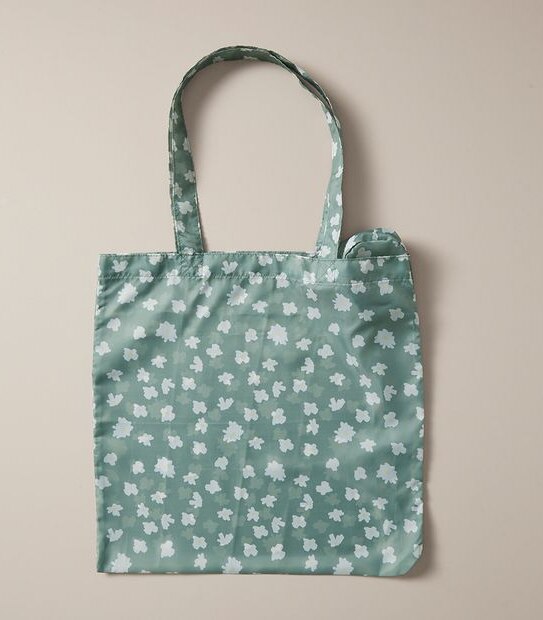 Fold Up Shopper Tote Bag