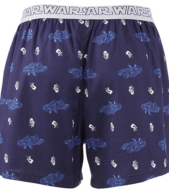 Men's Star Wars Woven Boxer Shorts - Millennium Falcon