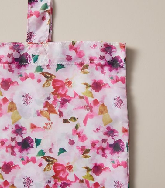 Fold Up Shopper Tote Bag