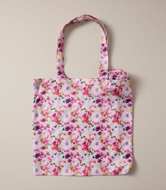Fold Up Shopper Tote Bag