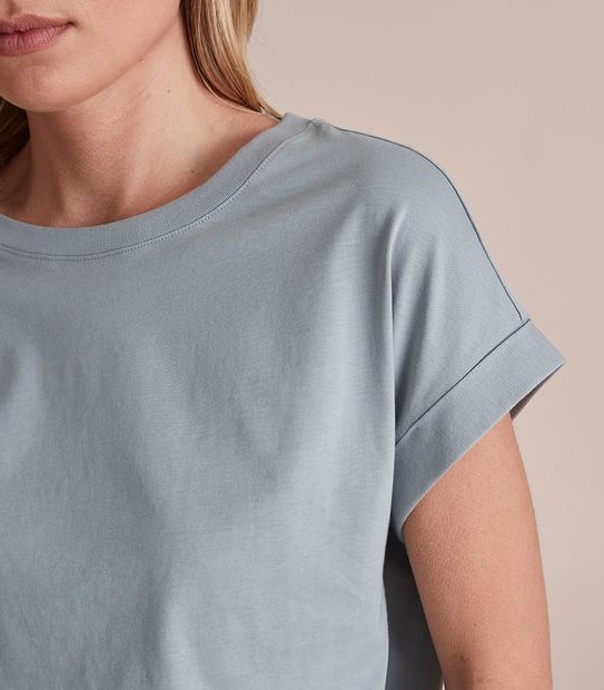 Preview Roll Cuff Supima T-Shirt