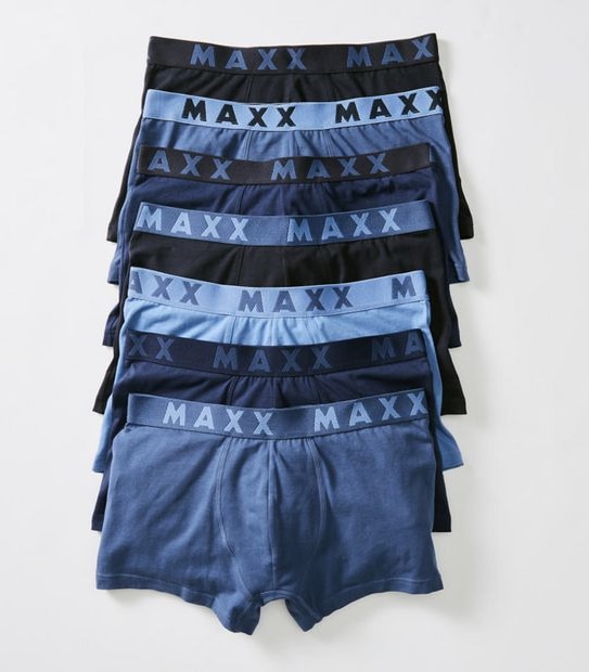 Maxx 7 Pack Trunks - Blue
