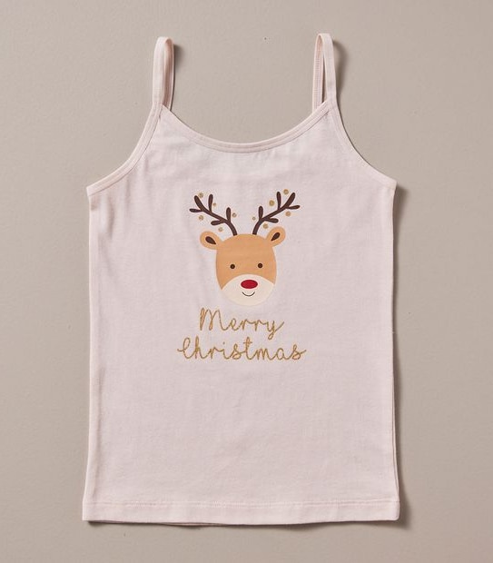 2 Piece Maxx Christmas Singlet and Brief Set