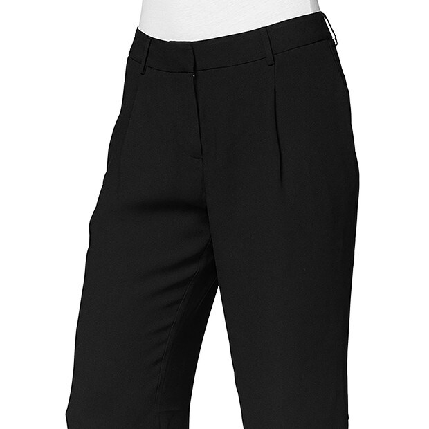 Wide Leg Crop Pants Black Target Australia