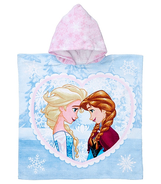 Frozen Winter Magic Hooded Towel