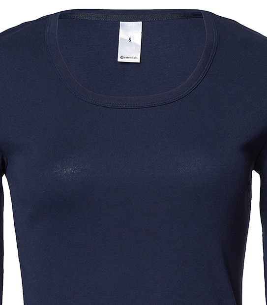 essentials Long Sleeve Rib T-Shirt 5 of 5