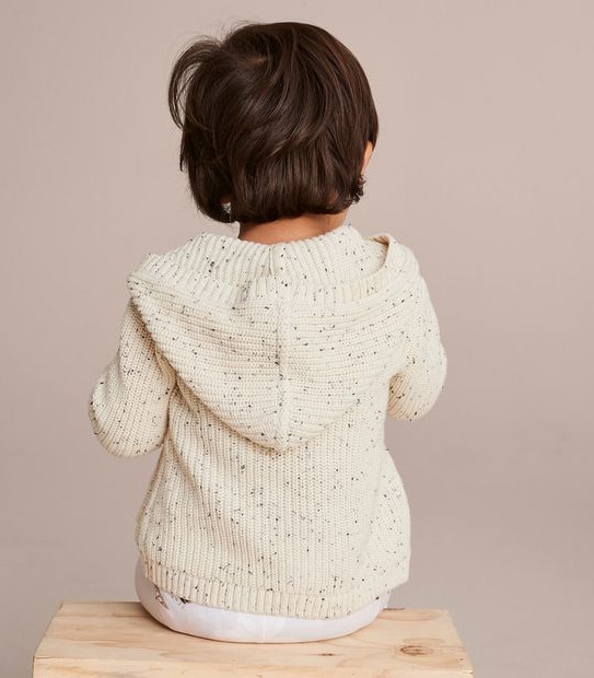 Baby Knit Hooded Cardigan