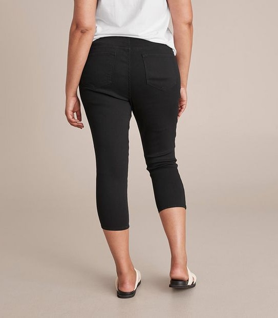 Curve Capri Length Denim Jeggings 