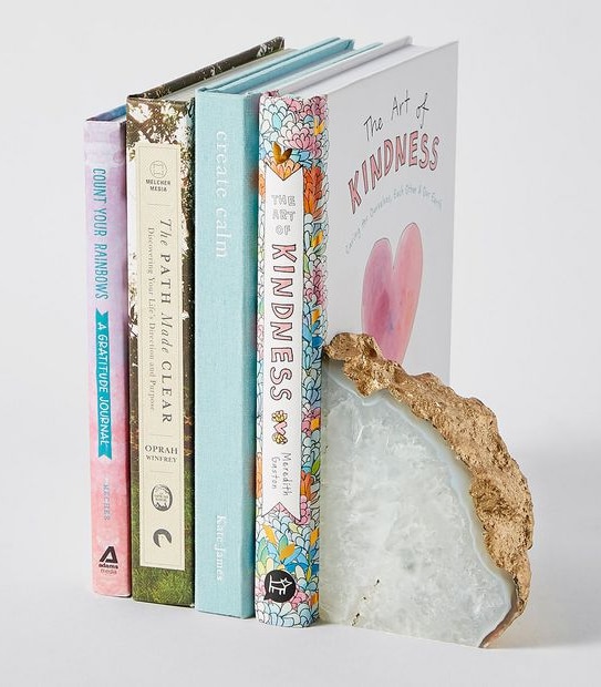 Agate Bookend