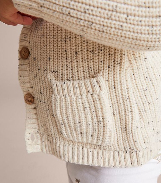 Baby Knit Hooded Cardigan