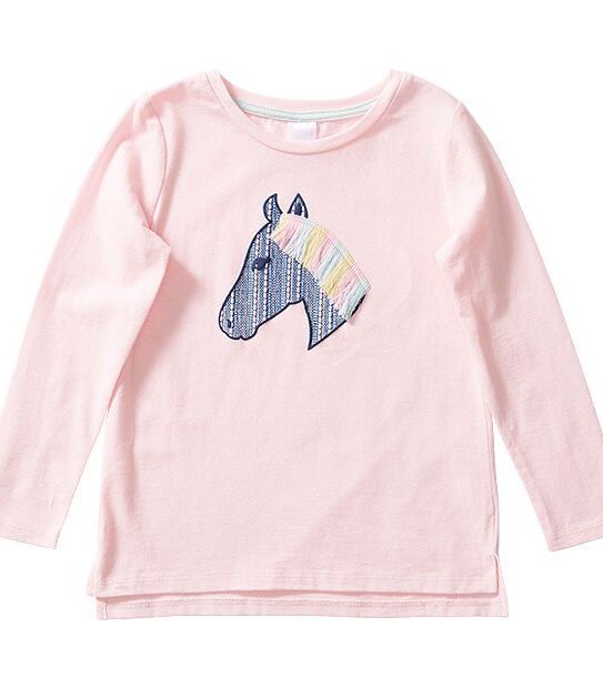 Long Sleeve Horse T-Shirt