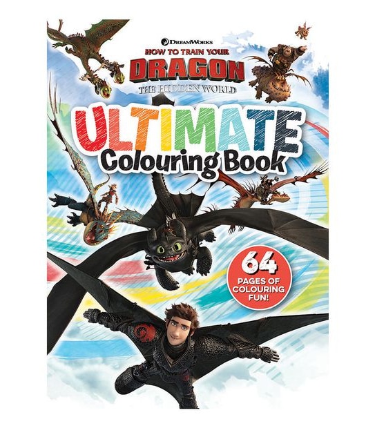 How to Train your Dragon: The Hidden World - Ultimate Colouring Book