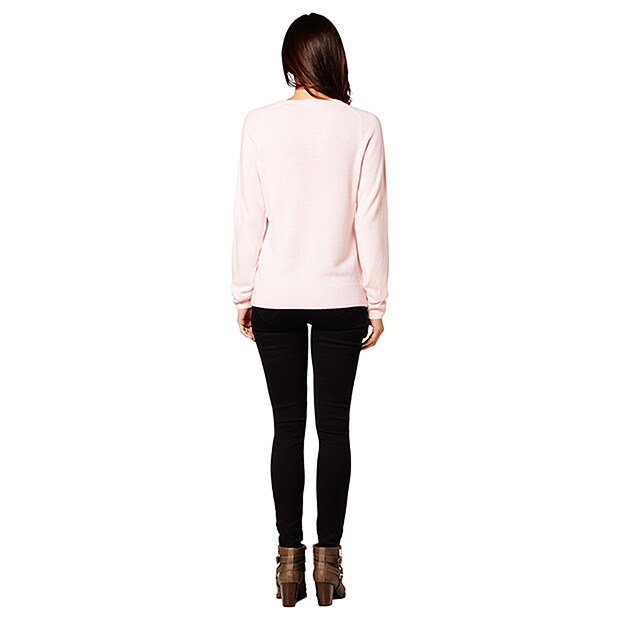 Cashmere Feel Round Neck Jumper Target Australia