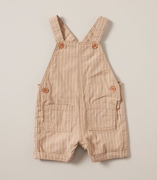 2 Piece Baby Shortall Set