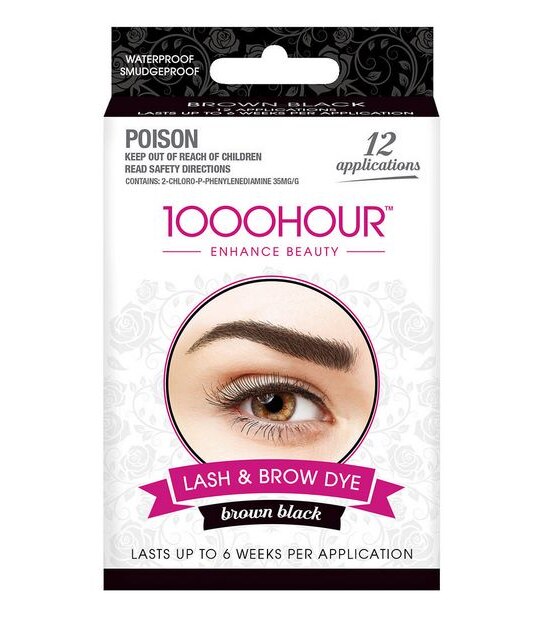 1000Hour Eyelash and Brow Dye Kit Target Australia