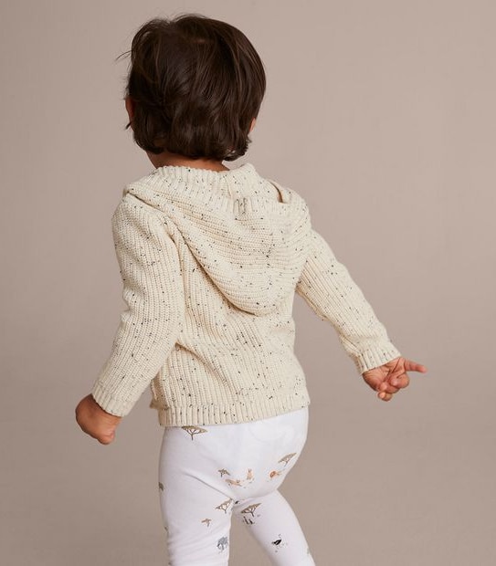 Baby Knit Hooded Cardigan