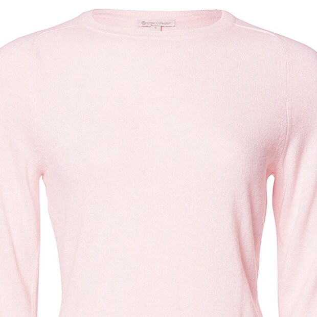 Cashmere Feel Round Neck Jumper Target Australia