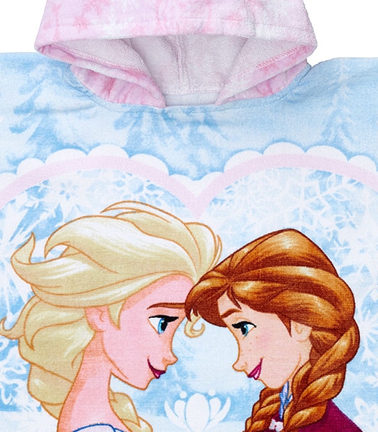 Frozen Winter Magic Hooded Towel