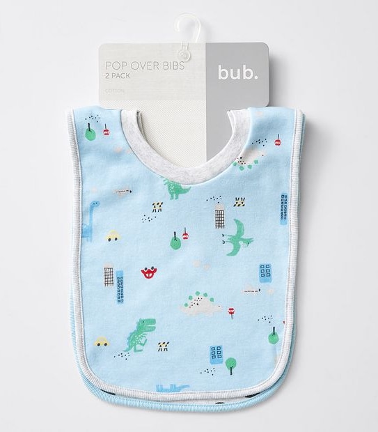 Pop Over Bibs 2 Pack