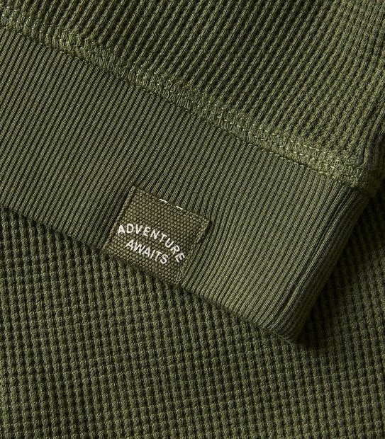Hooded Waffle Top