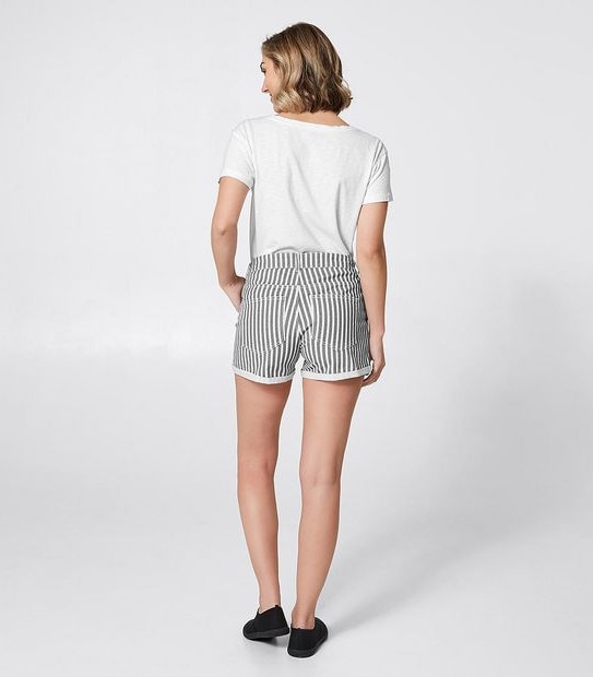 Twill Shorts - Stripe