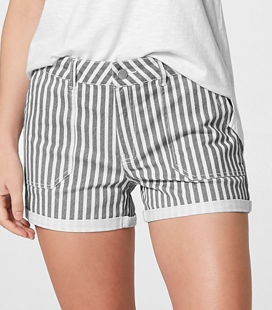 Twill Shorts - Stripe