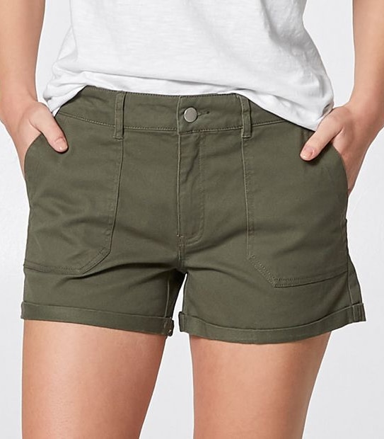 Twill Shorts - Khaki