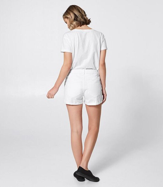 Twill Shorts - White