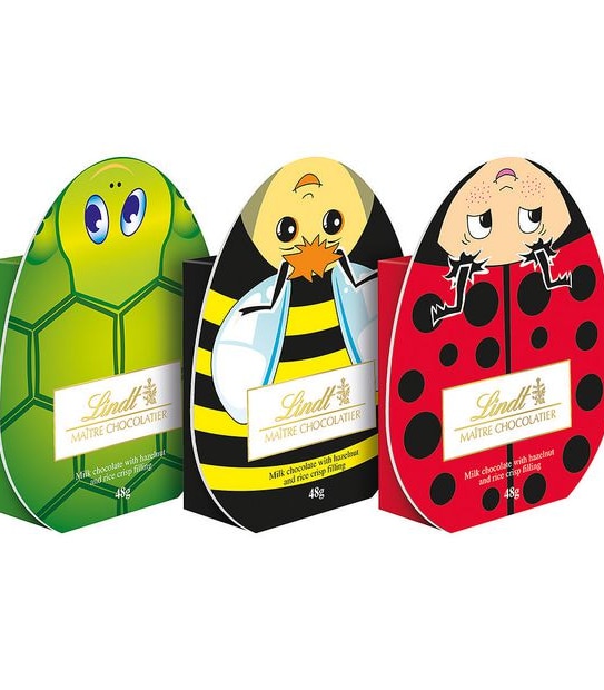 Lindt Bugs And Turtles Gift Box - 48g Assorted