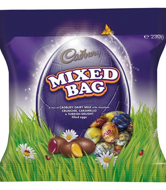 Cadbury Mixed Eggs Bag - 230g